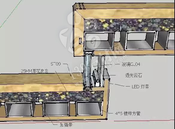 旋轉(zhuǎn)樓梯踏步鋪石材(大理石)開裂和反光的問題 石材旋轉(zhuǎn)樓梯踏步開裂和踏步反光問題