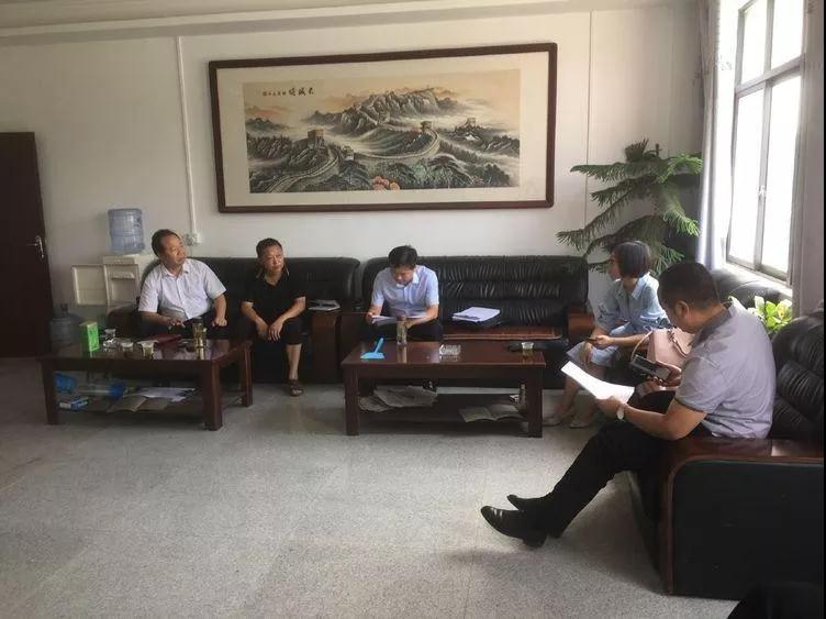 湖北麻城市委常委王波帶隊(duì)督辦石材污染問(wèn)題整改落實(shí)情況