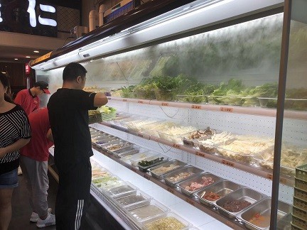 串店加濕器 風幕柜加濕器