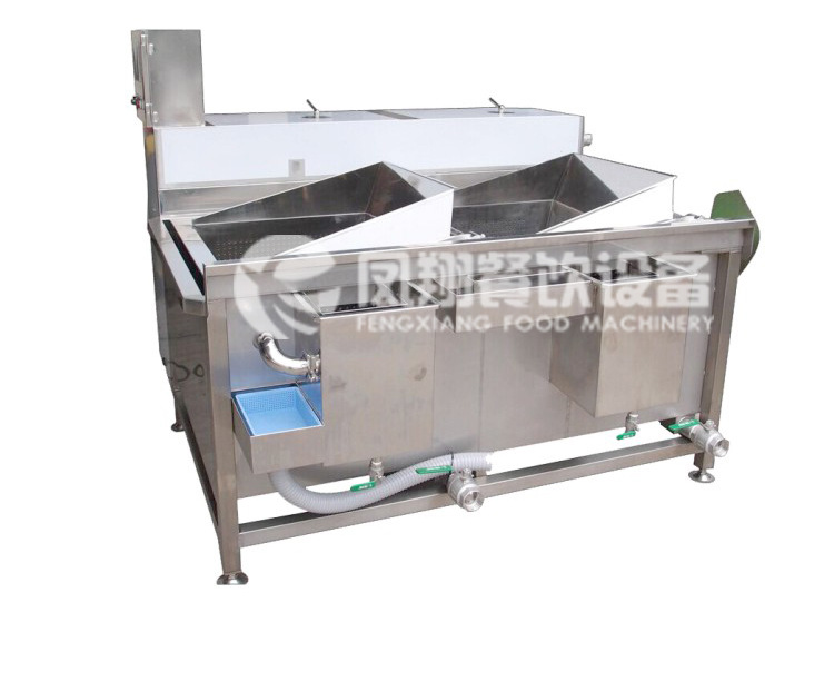 廠家直銷(xiāo)不銹鋼雙槽式洗菜機(jī)商用 蔬果清洗機(jī) 臭氧殺菌消毒