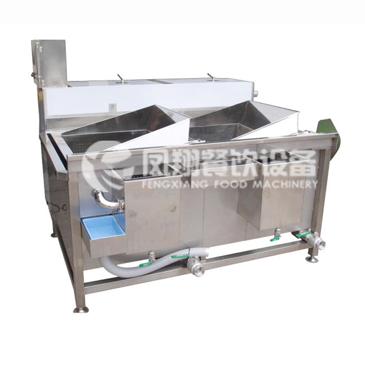 廠家直銷(xiāo)不銹鋼雙槽式洗菜機(jī)商用 蔬果清洗機(jī) 臭氧殺菌消毒