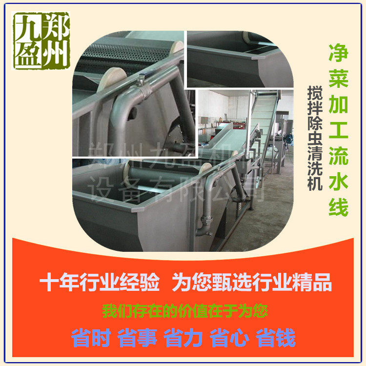 廠家批發(fā) 臭氧自動(dòng)翻轉(zhuǎn)洗菜機(jī) 商用連續(xù)式洗菜機(jī) 毛刷去雜清洗