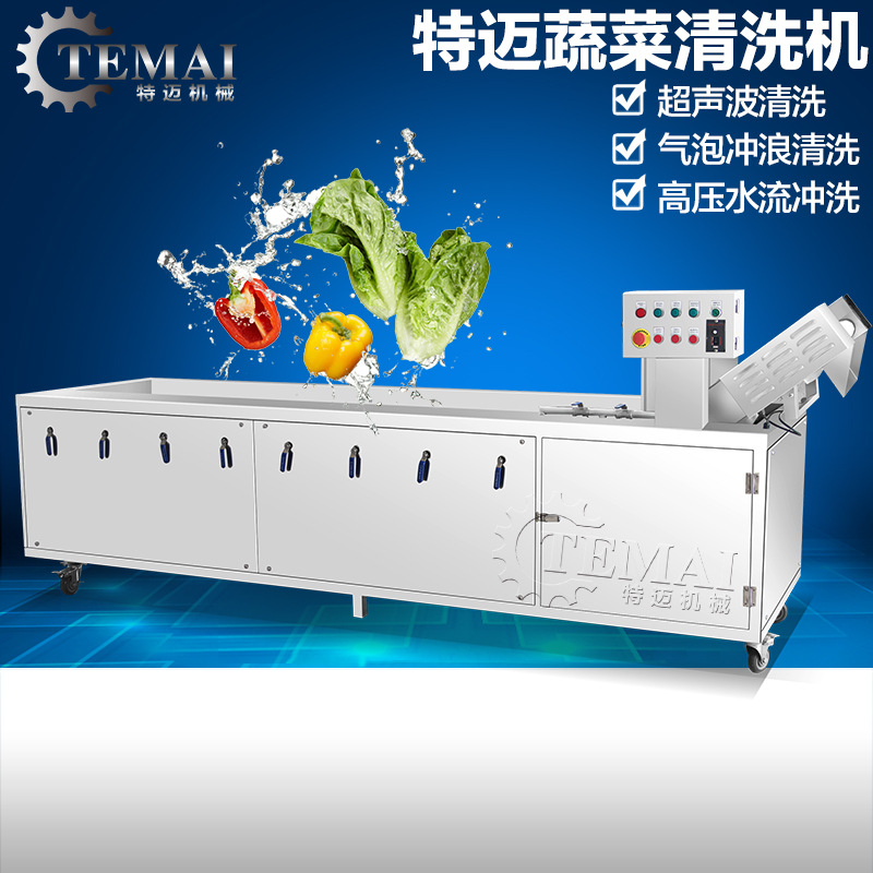 廠家直銷全自動(dòng)洗菜機(jī) 商用酒店食堂臭氧洗菜機(jī)