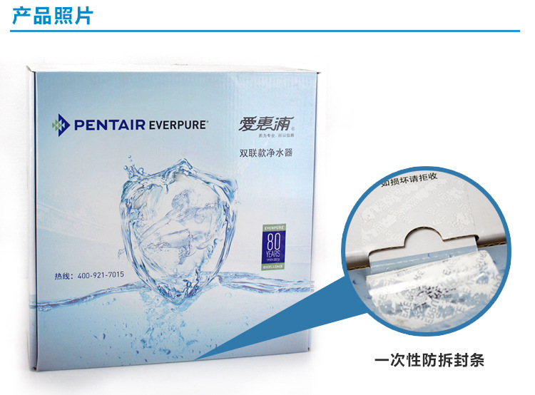 美國進口愛惠浦（Everpure）BH2 雙聯(lián)凈水器 過濾系統(tǒng) 商用