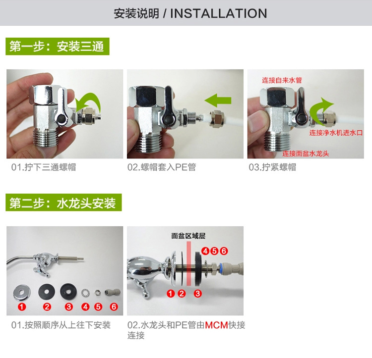 家用商用箱式蘋(píng)果6代凈水器RO反滲透純水機(jī)直飲機(jī)過(guò)濾器整機(jī)散件