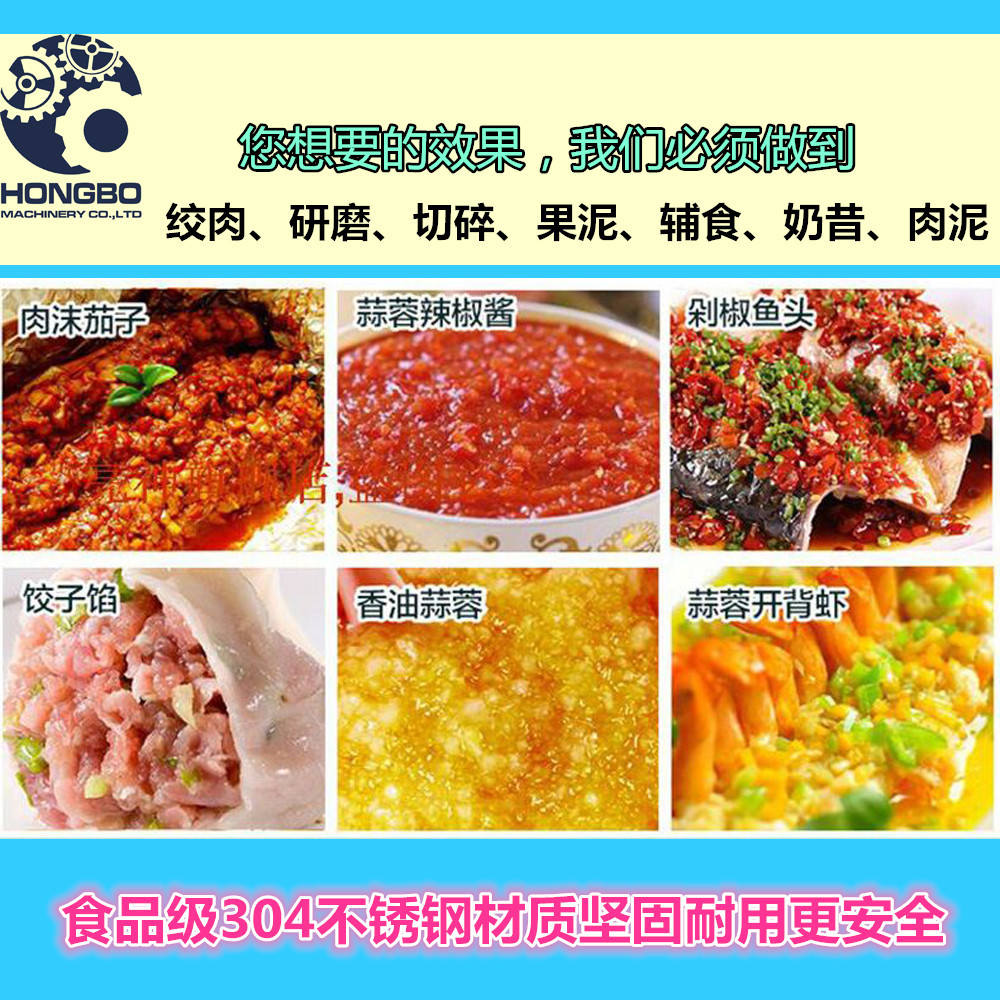 大型商用肉類(lèi)絞肉機(jī) 全自動(dòng)不銹鋼絞肉機(jī) 易清洗 食品級(jí)材質(zhì)