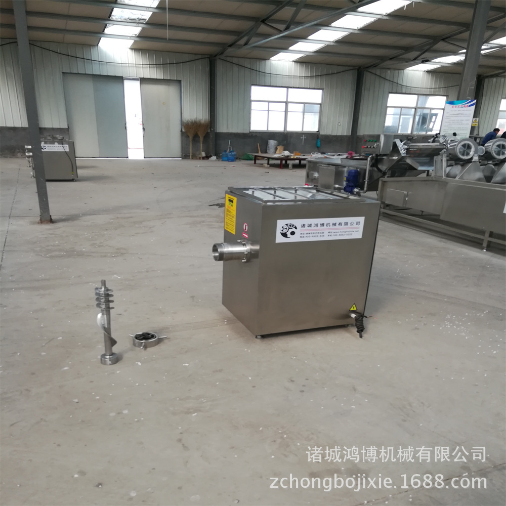大型商用肉類(lèi)絞肉機(jī) 全自動(dòng)不銹鋼絞肉機(jī) 易清洗 食品級(jí)材質(zhì)