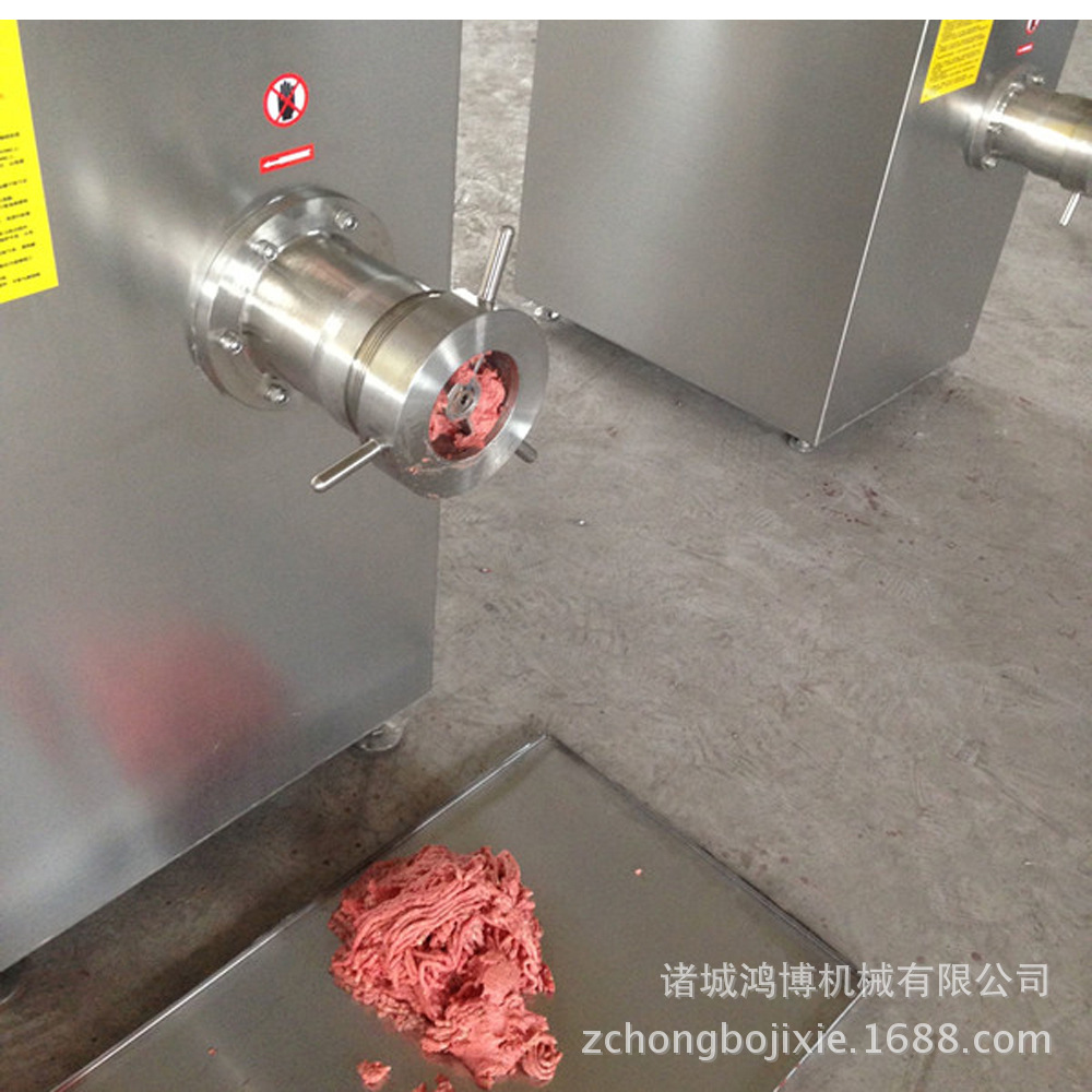大型商用肉類(lèi)絞肉機(jī) 全自動(dòng)不銹鋼絞肉機(jī) 易清洗 食品級(jí)材質(zhì)