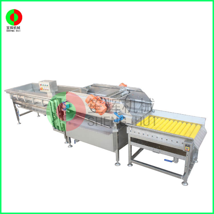 笙輝廠家直銷多功能葉菜瓜果洗菜機(jī)商用臭氧殺毒氣泡清洗洗菜機(jī)