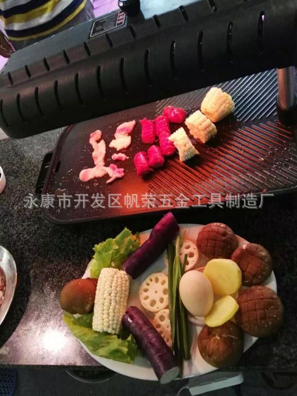 新款韓式多功能電烤爐 家用紅外線電烤盤 無煙商用燒烤機(jī)環(huán)保認(rèn)證
