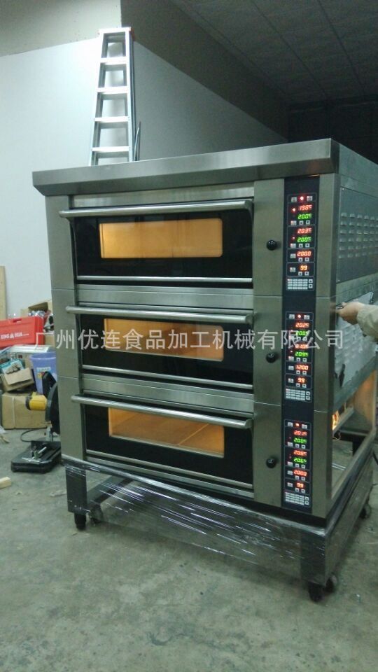 優(yōu)思龍豪華型電烤箱 德國技術(shù)烘爐 三層九盤層爐 不銹鋼商用烤爐