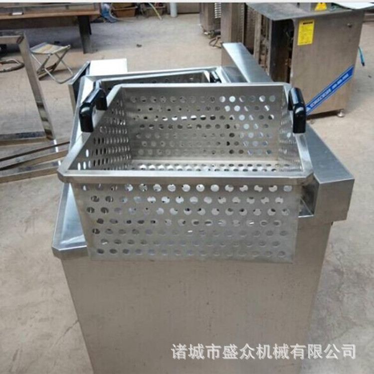 商用油炸鍋 油炸薯?xiàng)l機(jī) 電熱自動控溫油炸鍋 出廠價(jià)格銷售