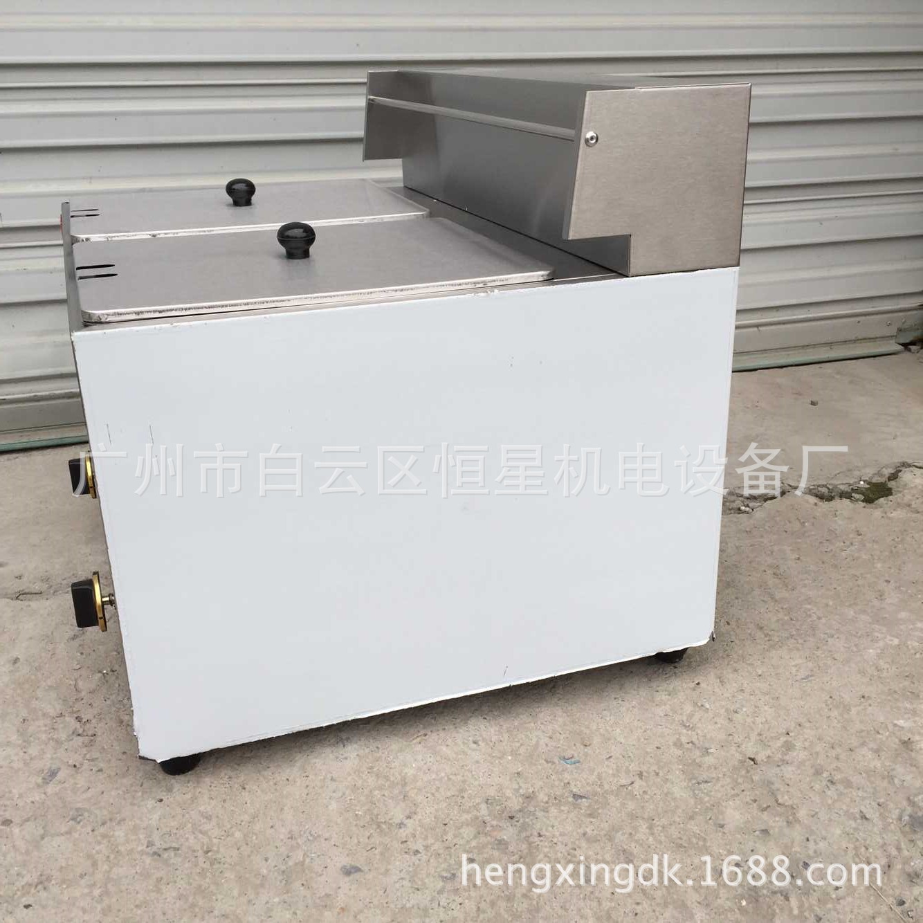 HX-72雙缸氣炸爐 商用炸鍋 特價(jià)炸爐 炸雞腿 薯?xiàng)l 臭豆腐廚具設(shè)備