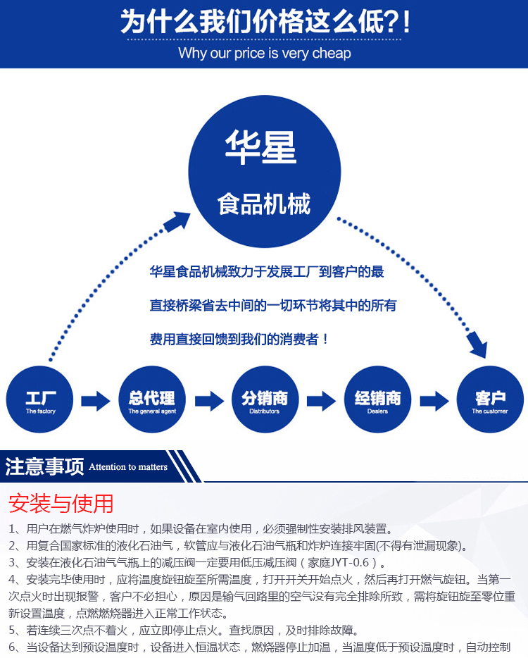華星12型廠家直銷電炸爐設(shè)備加厚油盆電炸爐 商用單缸電炸爐