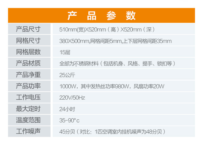 商用大容量不銹鋼干果機水果蔬菜脫水風干寵物食品食物烘干機