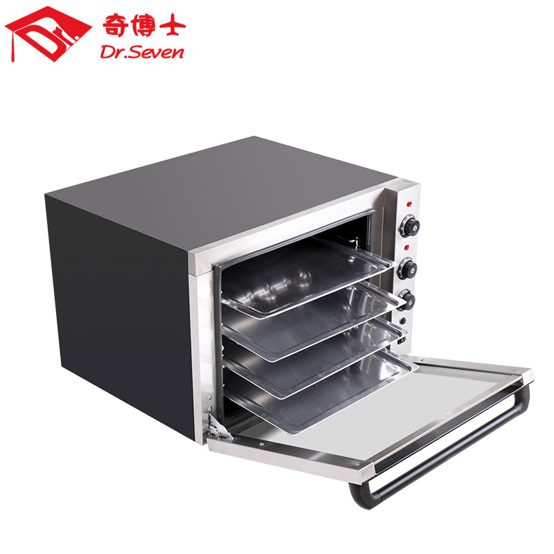 商用披薩烘焙烤箱雙熱風(fēng)循環(huán)爐面包電烘烤箱爐烘蛋糕蛋撻披薩烤箱