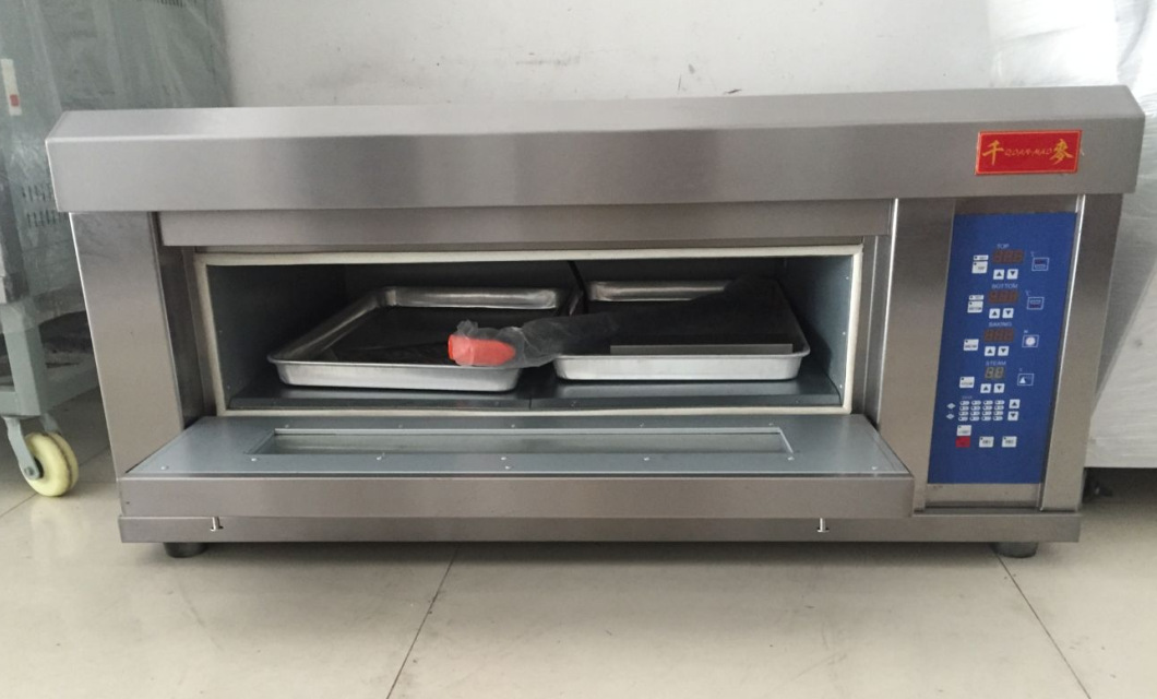 千麥商用電烤箱電腦版單層兩盤(pán)QM-2H 面包月餅烘烤爐