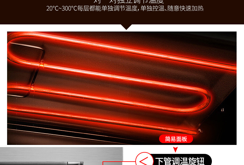 樂創(chuàng) 烤箱商用大型面包烘爐三層九盤電烤箱蛋糕面包披薩蛋撻 烤爐