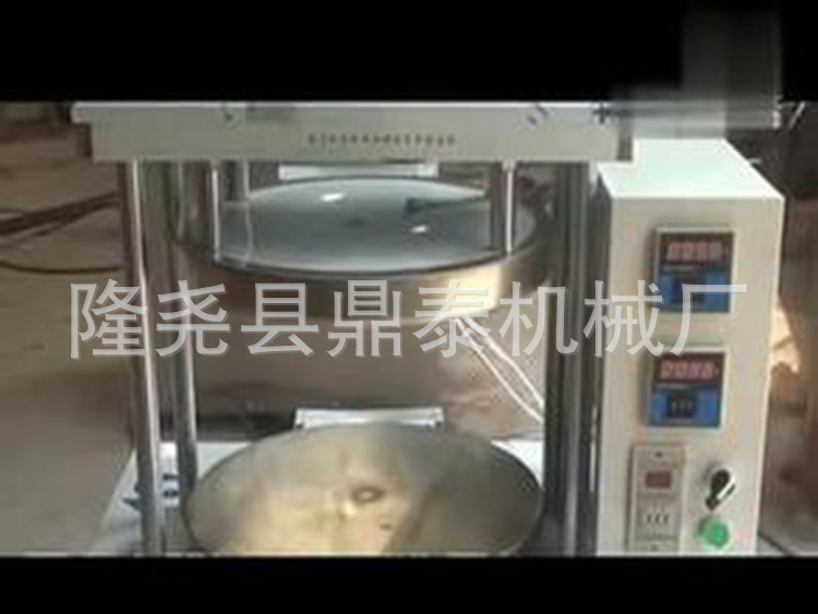 廠家直銷 全自動(dòng)多功能烙餅機(jī) 液壓商用大型烤餅機(jī)煎餅機(jī)油餅機(jī)