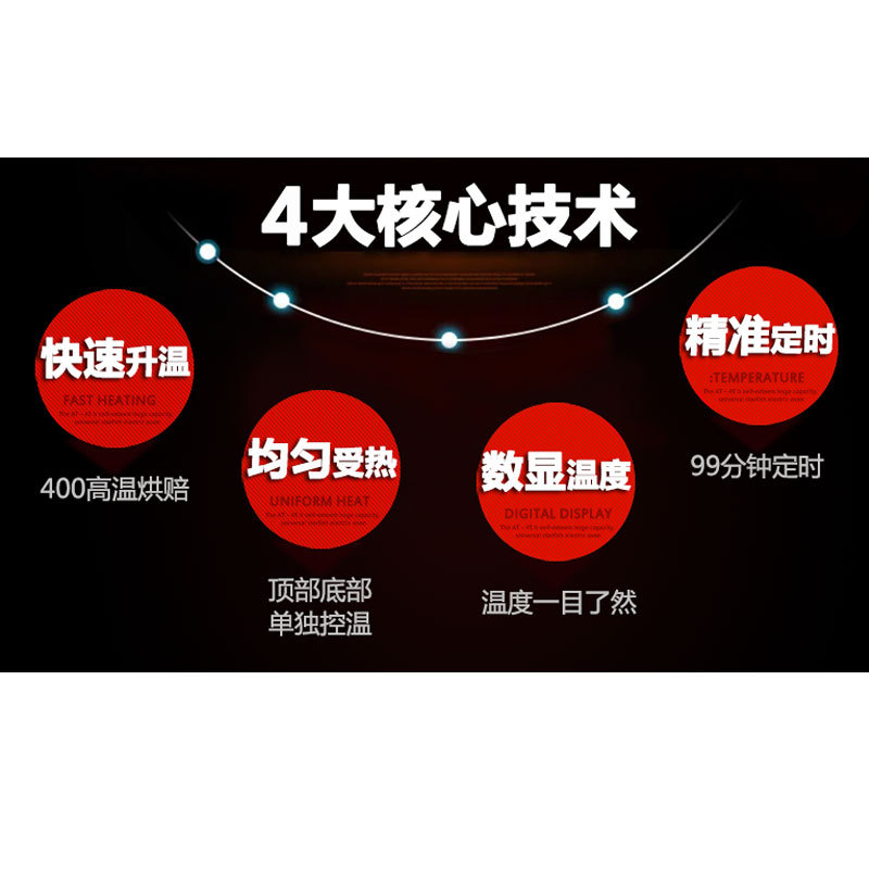 樂創 烤箱商用三層六盤大型面包烤爐電烤箱蛋糕面包披薩蛋撻 烘爐