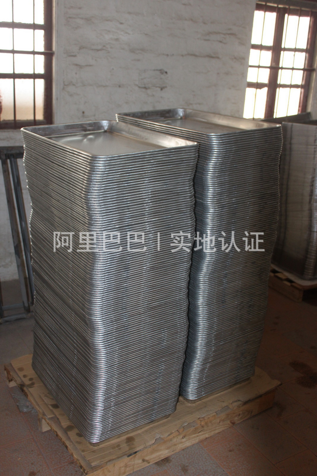鋁烤盤長(zhǎng)方形 60*40烤箱烤盤批發(fā) 鋁制蛋糕烤盤 烤箱專用不粘烤盤