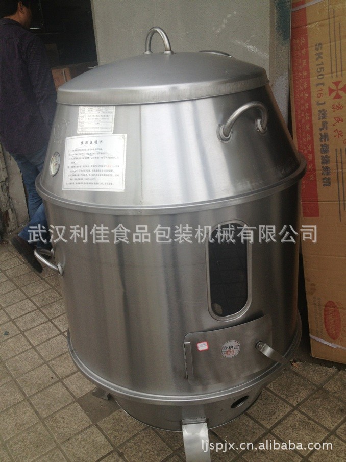 廠家批發(fā) 不銹鋼烤鵝爐 烤雞爐 燃?xì)饪绝啝t 休閑食品加工設(shè)備