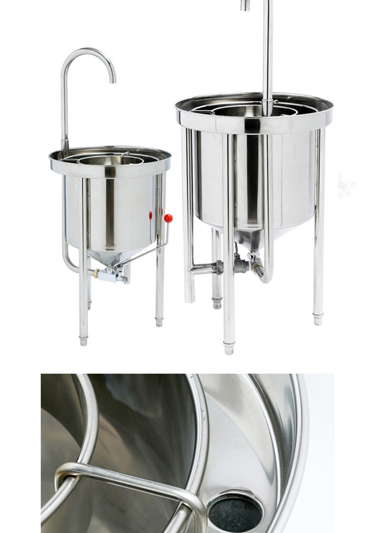 樂(lè)創(chuàng)20KG全自動(dòng)不銹鋼洗米機(jī) 水壓式大型淘米機(jī) 商用洗米機(jī)正品