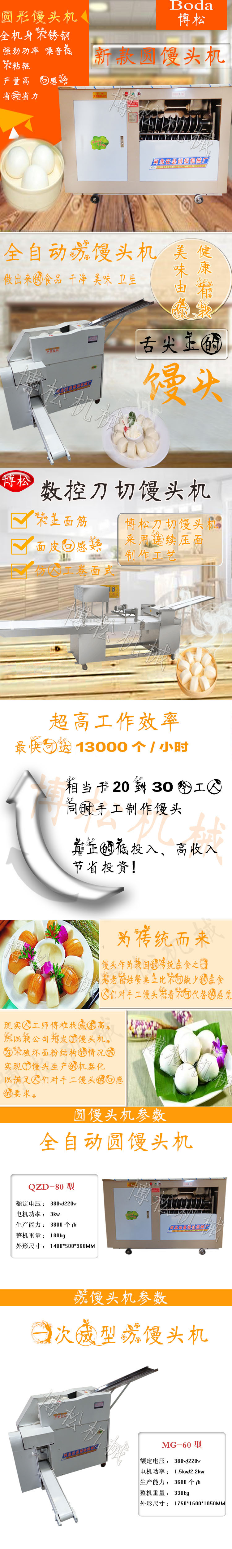 我愛發(fā)明商用大中小型饃饃機廠家饃饃成型機圓饅頭整形機