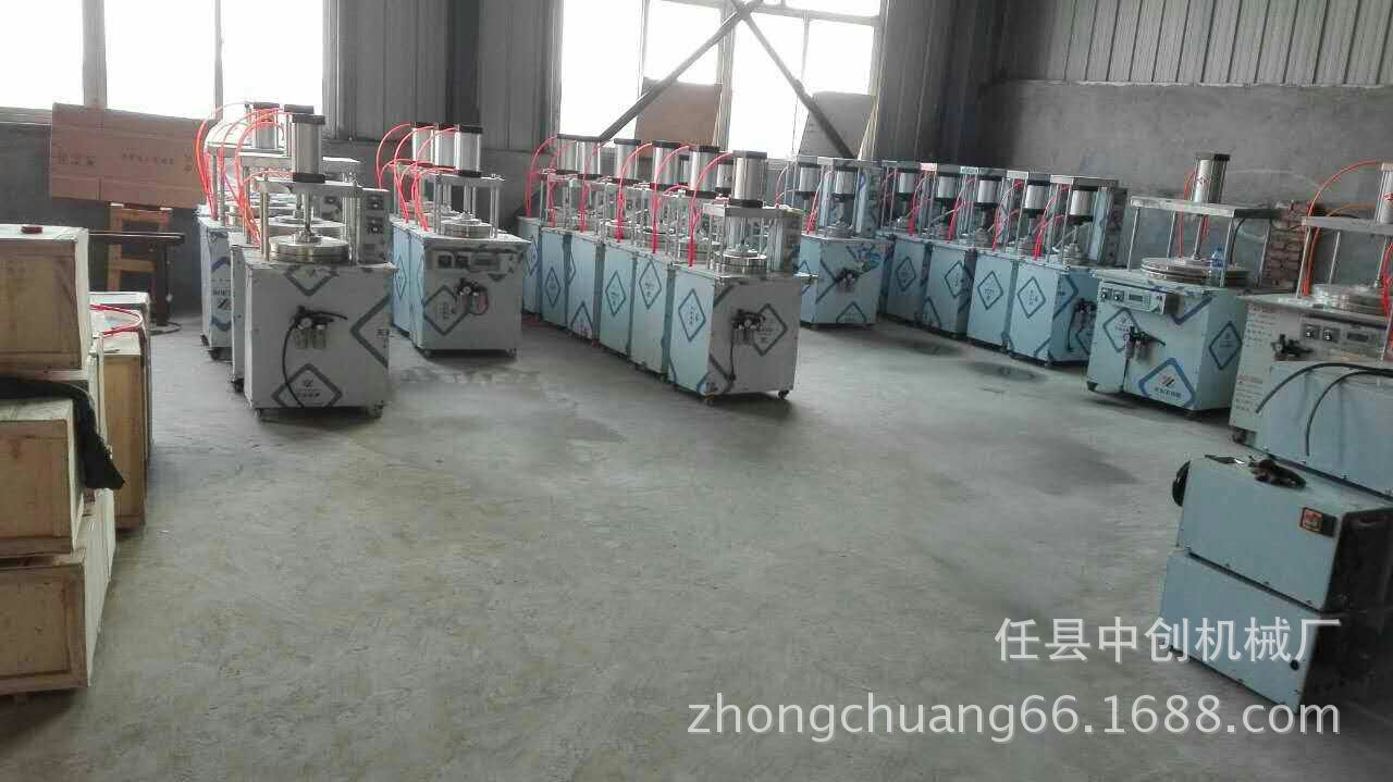 供應(yīng) 烙餅機 新型自動 烙餅機 商用多功能壓餅機四季熱銷家用