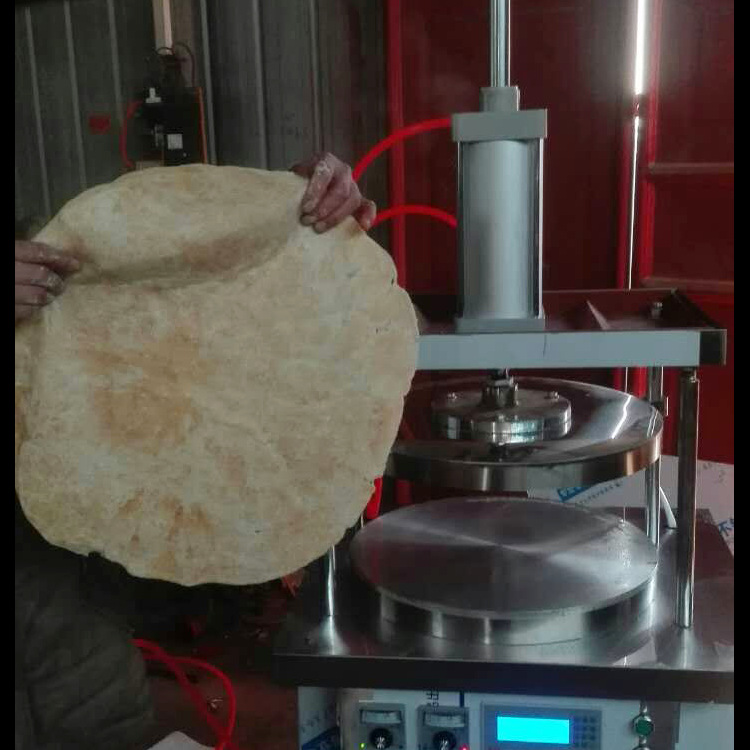 新型全自動烙餅機 商用小型發(fā)面餅機 各種型號液壓電動加熱