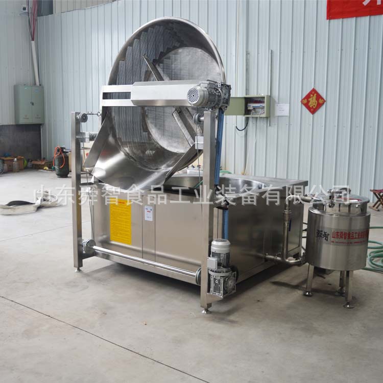 專業生產 豆干油炸機 顯示溫度油炸機 商用油炸機器