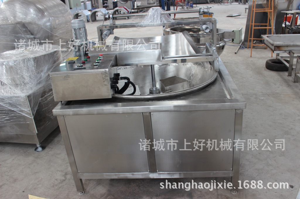 商用油炸爐　電加熱油炸鍋　全自動油炸機器　油炸設備流水線