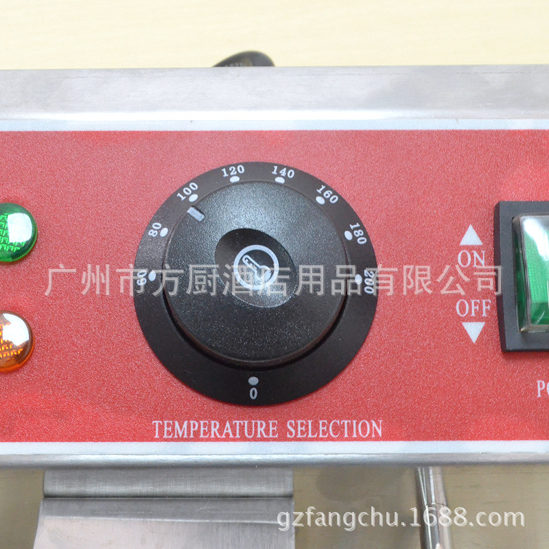 杰億電熱雙缸炸爐 FY-13L-2商用煎炸鍋炸雞小吃設(shè)備廠家直銷(xiāo)