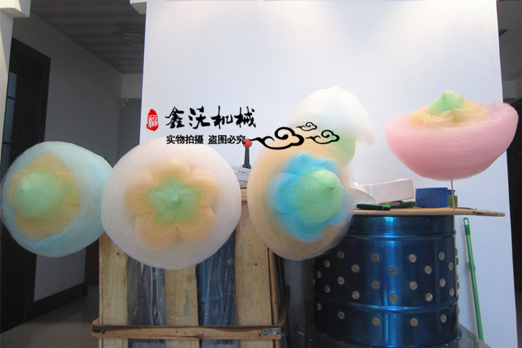 新款棉花糖機(jī) 商用流動(dòng)棉花糖機(jī)器 燃?xì)獠噬z棉花糖機(jī)子