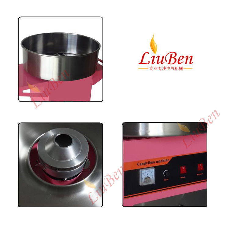 美國流動(dòng)小吃商用電熱棉花糖機(jī)