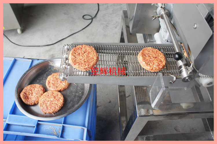 笙輝商用大型電動(dòng)漢堡機(jī) 自動(dòng)漢堡肉餅機(jī) 電動(dòng)肉餅機(jī)