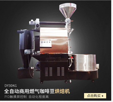 2KG商用小型咖啡豆烘焙機 咖啡烘焙設(shè)備 電加熱/燃氣加熱可選