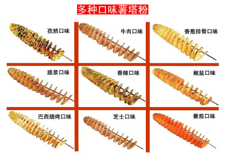 暢銷品不銹鋼半自動(dòng)薯塔機(jī)半自動(dòng)拉伸旋風(fēng)土豆機(jī)家用薯片機(jī)出口單