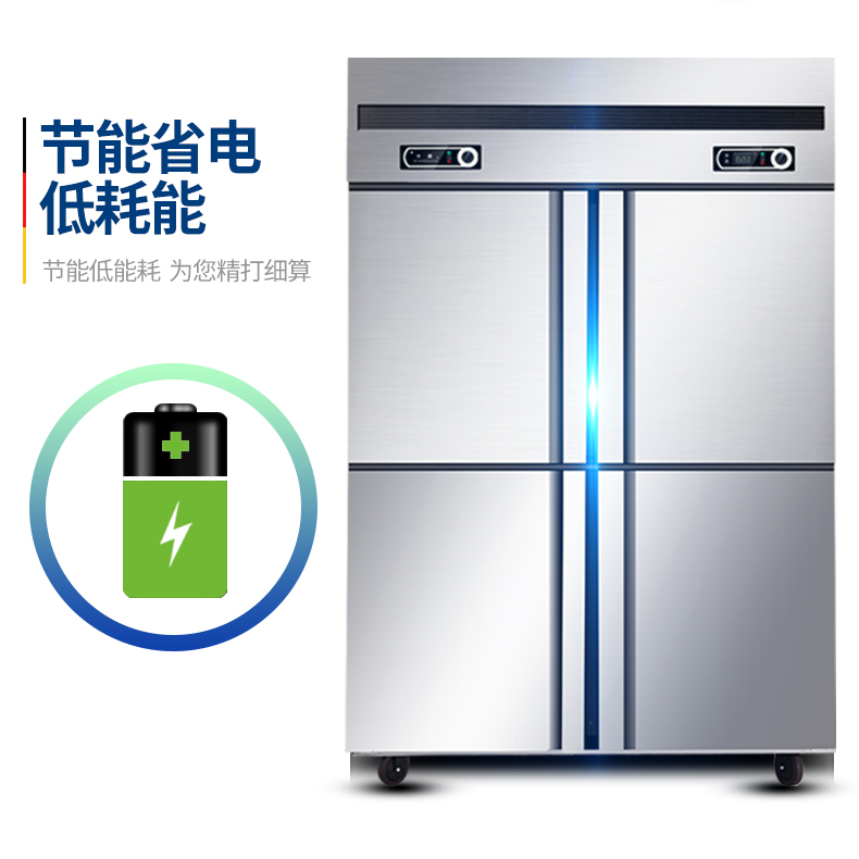 德瑪仕商用立式六門(mén)冰柜商用六門(mén)立式 展示柜 BCD-1300A 全冷凍