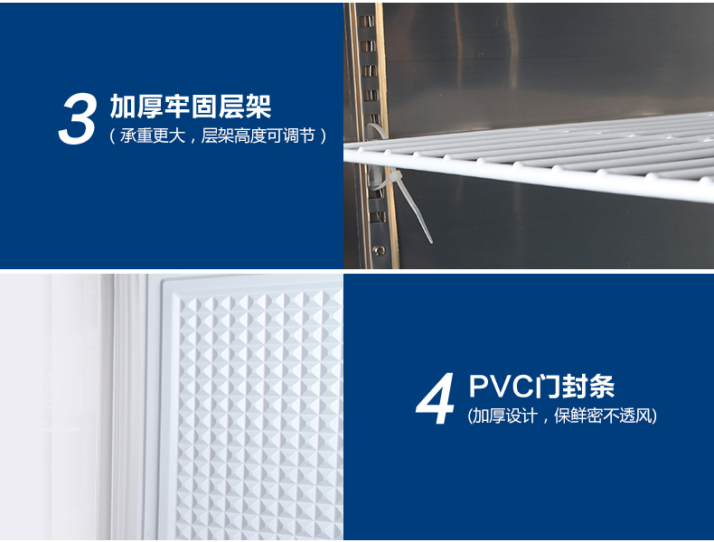 德瑪仕商用立式六門(mén)冰柜商用六門(mén)立式 展示柜 BCD-1300A 全冷凍