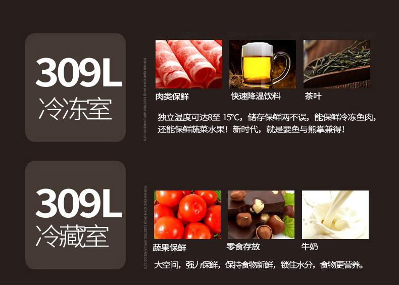 lecon/樂創(chuàng) LC-SMBG01 商用冰柜立式四六門冷柜冷藏冷凍保鮮 廠家