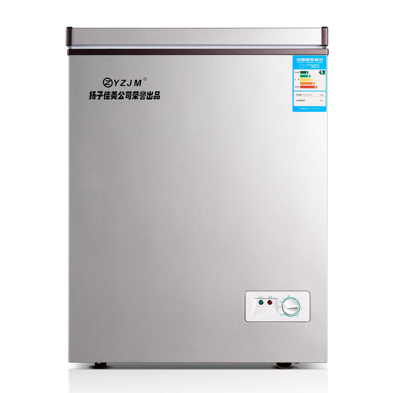 揚(yáng)子佳美 BD/BC-120L小冰柜家用小型冷藏冷凍箱頂開單門臥式冷柜