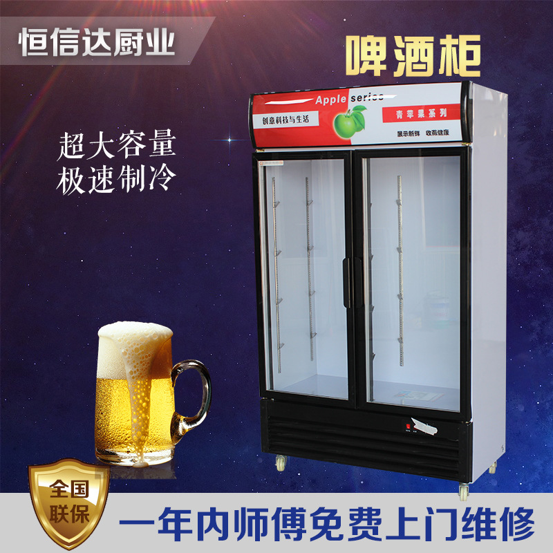 啤酒柜玻璃門冰箱冷柜飲料冷藏展示柜單門雙門展示柜展示冰柜