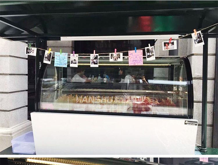 悍舒冰淇淋柜臺(tái)式冰淇淋展示柜冰淇淋冷凍展示柜雪糕展示冰棒柜