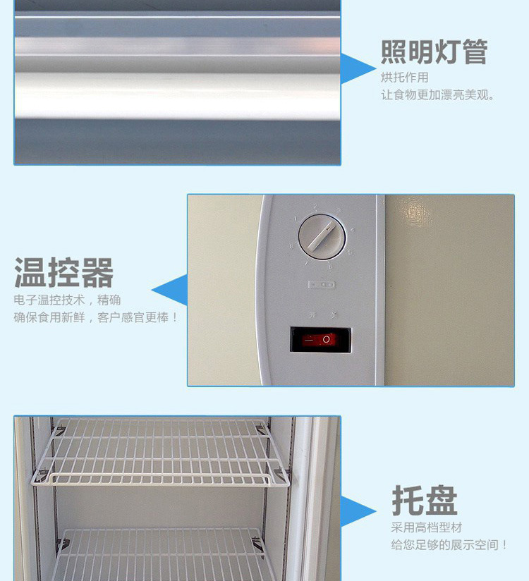 雪展示柜冷藏柜立式商用飲料冰箱啤酒飲品水果保鮮柜飲料柜單門(mén)