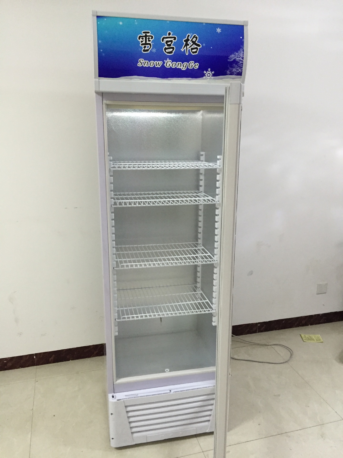 雪展示柜冷藏柜立式商用飲料冰箱啤酒飲品水果保鮮柜飲料柜單門(mén)