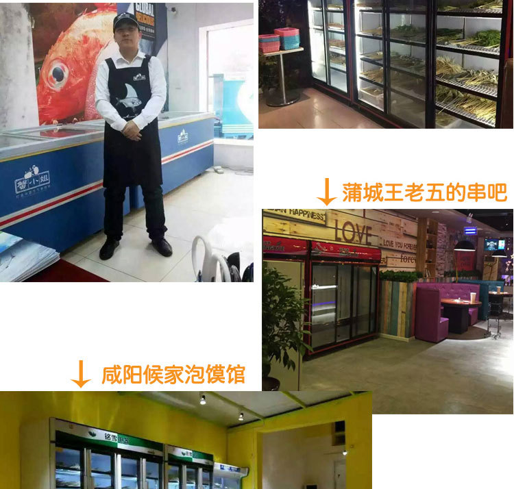 銘雪立式展示柜廚房柜冷柜水果保鮮柜飲料柜陳列柜三門(mén)冷藏柜冰柜