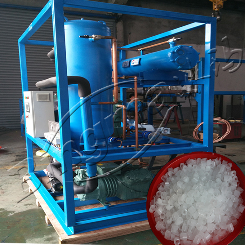 管冰機制冰機工廠 上海管冰機制造廠 管狀冰制冰機 日產(chǎn)2噸制冰機