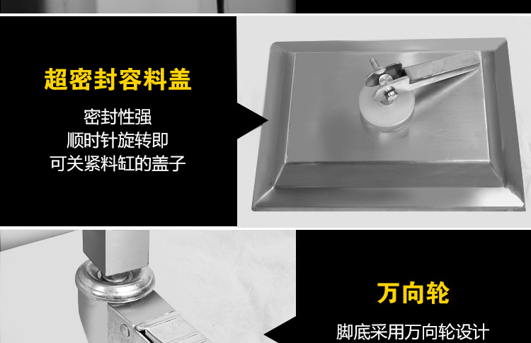 奇博士腌制機(jī)商用 雙向滾揉機(jī) 機(jī)械版食品腌菜機(jī)漢堡店專用腌肉機(jī)