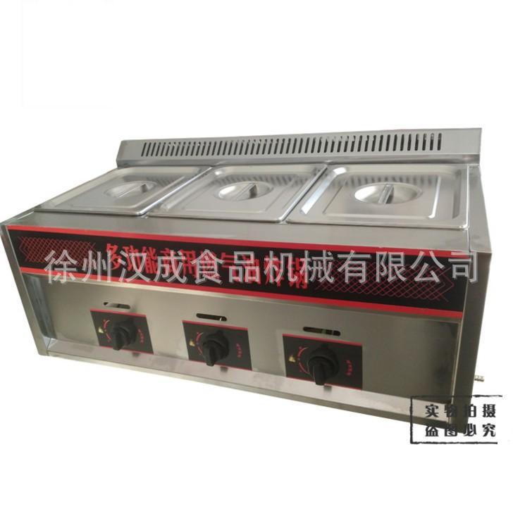 商用燃?xì)夤?jié)能油炸鍋煤氣煮面爐多功能麻辣燙關(guān)東煮機(jī)器不銹鋼制作